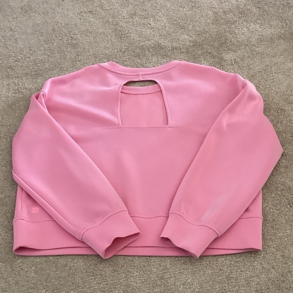 All in Motion Pink Crew Neck Sweater - Picture 7 of 7